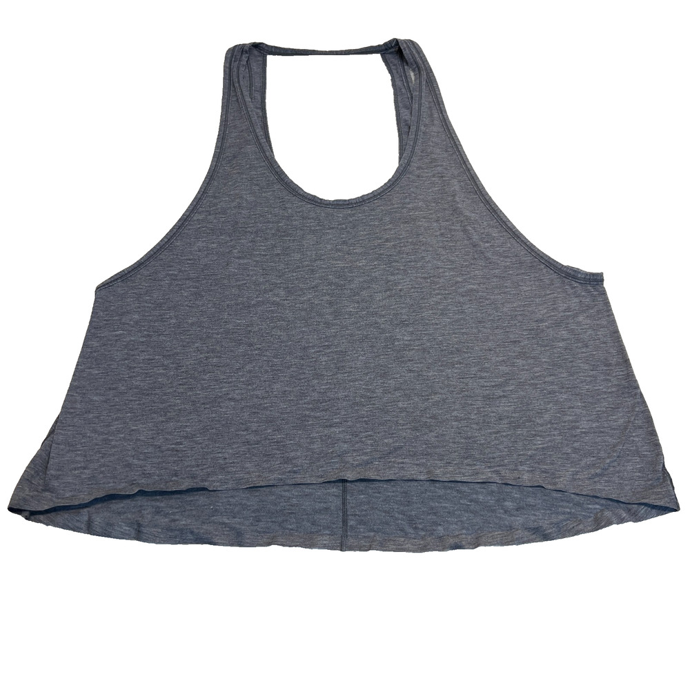 Lululemon Womens Tank Top Intended Tank Loose Fit Heathered Grey, Size L